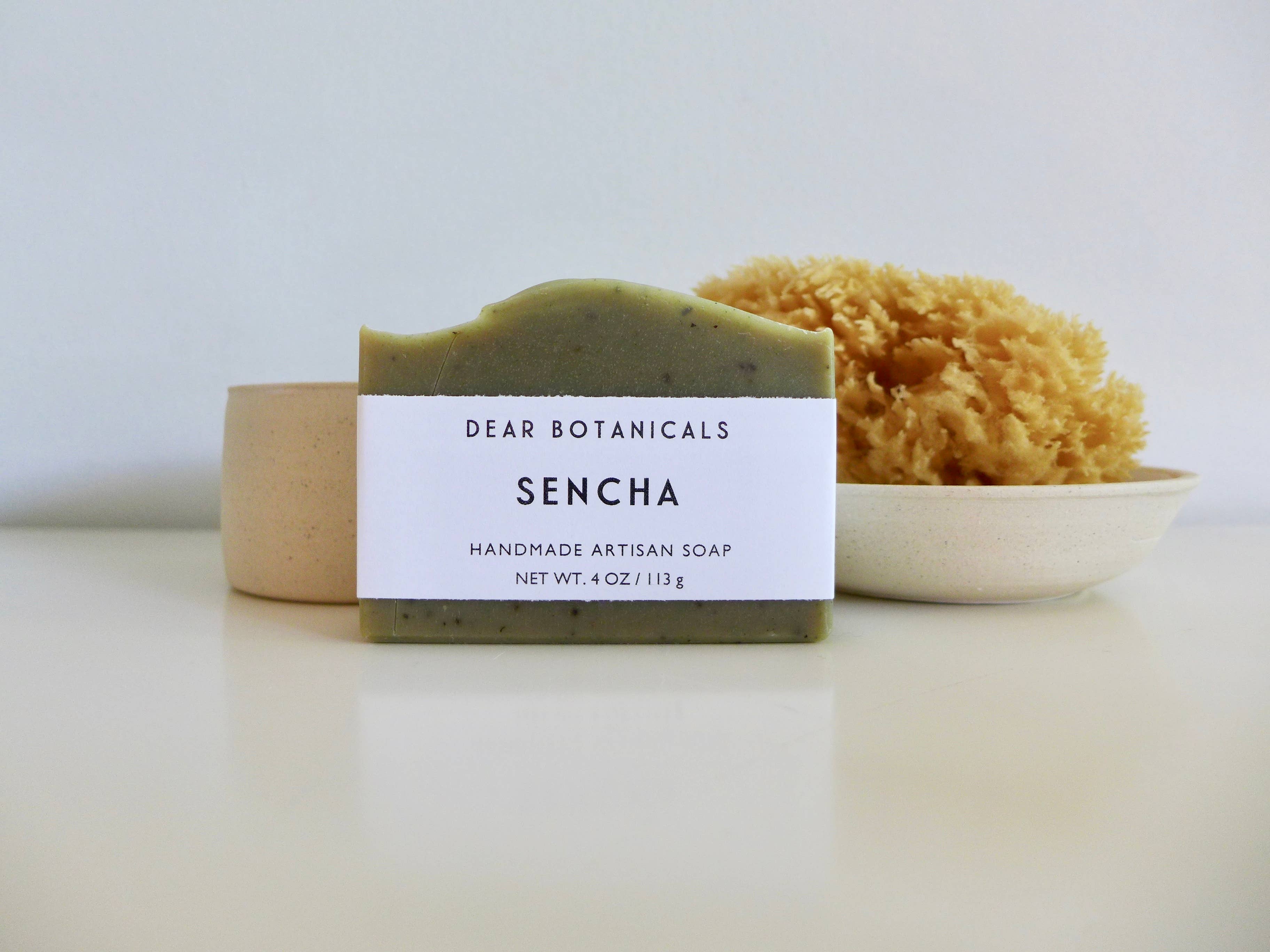 Dear Botanicals - Wholesale Bar Soap - Sencha (Green Tea) Soap3