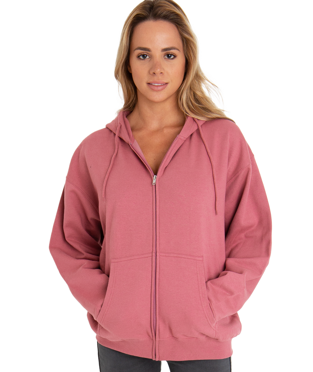 U.S. Apparel - Wholesale Hoodie - Unisex - Adult Full Zip Hood34