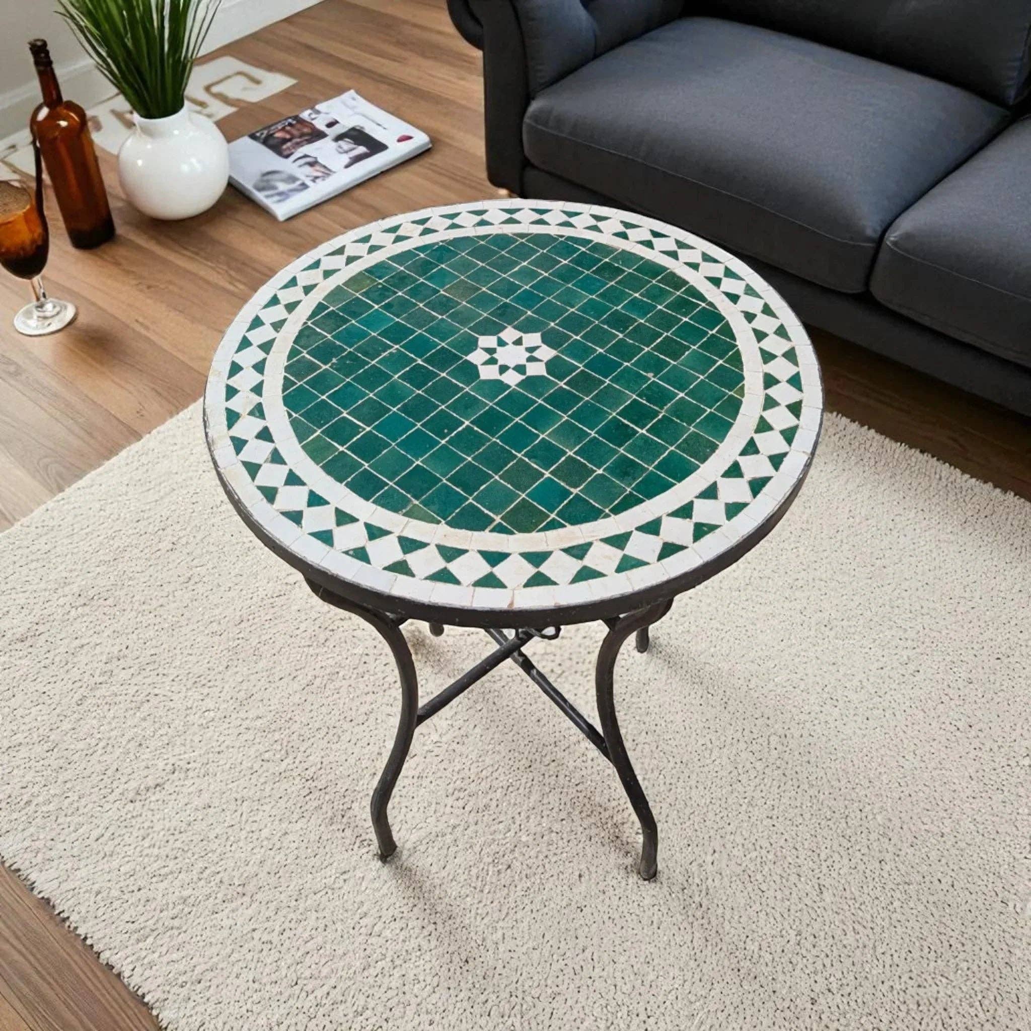 AtlasPerles - Vente Tables basses - Table de mosaïque de luxe0