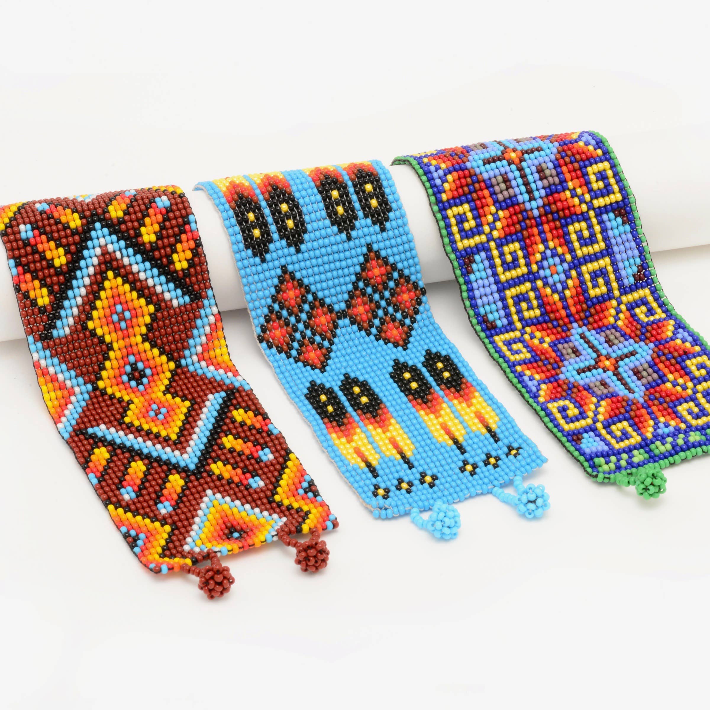 DIAMANTI DESIGNS - Wholesale Beaded Bracelet - Nativo Bracelets, Wide - Assorted  Colors and Patterns3