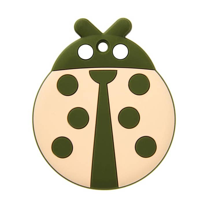 Ladybug Silicone Baby Teether for wholesale by C.R. Gibson