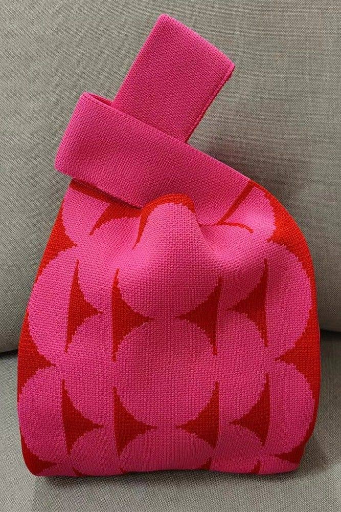 UNISHE - Wholesale Grocery/Shopping Bag - Knit Tote Shopping Bag MOQ 10pcs ZK11360