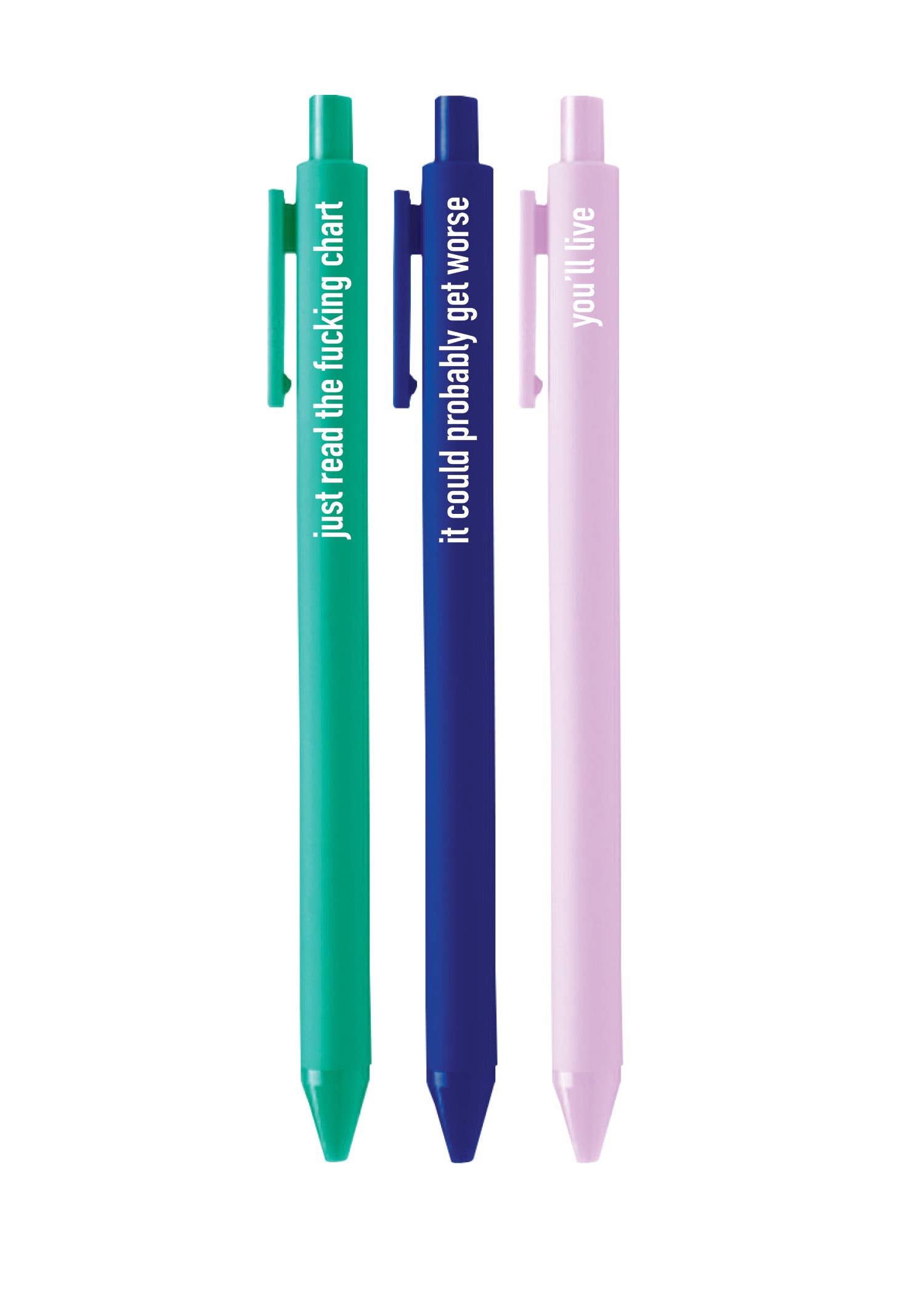 Classy Cards Creative - Wholesale Pen - Overworked Nurse Pens2