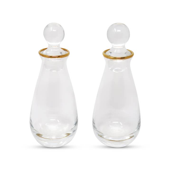 VIVIENCE - Wholesale Oil/Vinegar Dispenser - Liscio Ottico - Oil and Vinegar Set with Tray