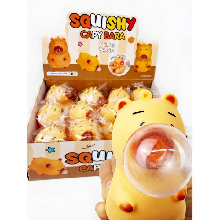 Giocattolo Morbido a Bolle di Carino Capibara per la vendita all'ingrosso da parte di Love and Repeat