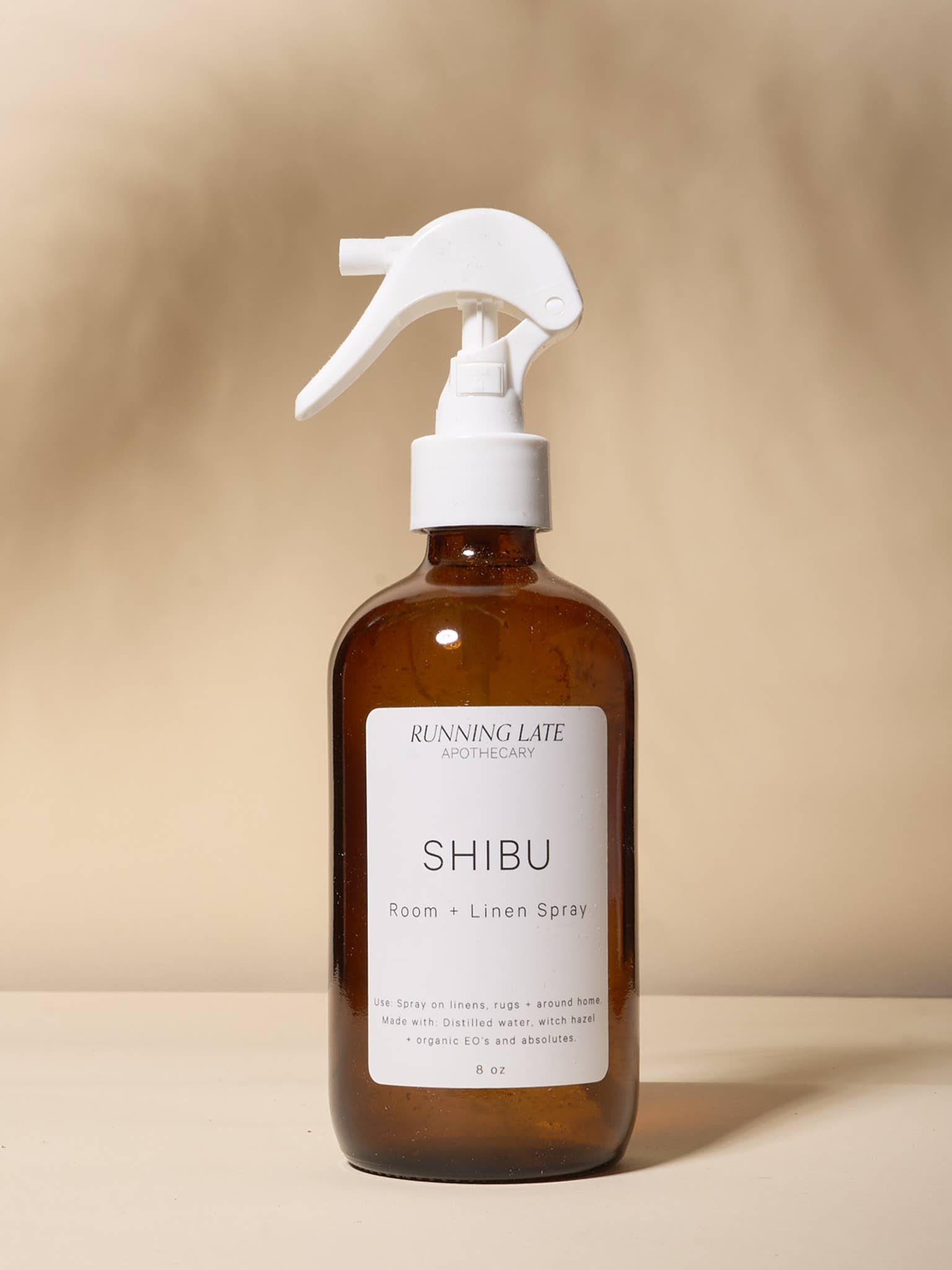 Running Late Apothecary - Wholesale Room & Linen Spray - Botanical Room Spray, Shibu
