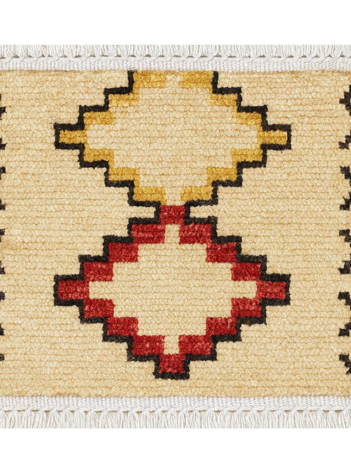 Furha håndknyttet tæppeprøve - 30 x 30 cm for engroshandel hos Imaco Rugs
