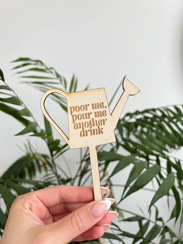 Arme ik, schenk me nog een drankje houten tuinpaal voor wholesale door taelormade