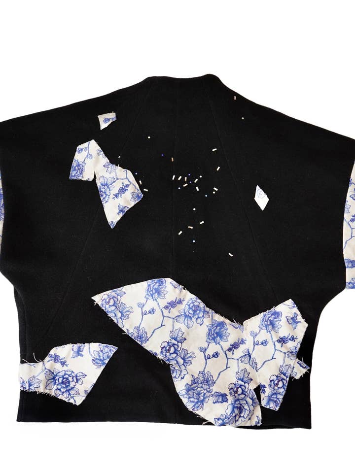 The House of Magsarili - Wholesale Coat - Women's - The Mending Collection---> Coat No.1 'Shattered'4