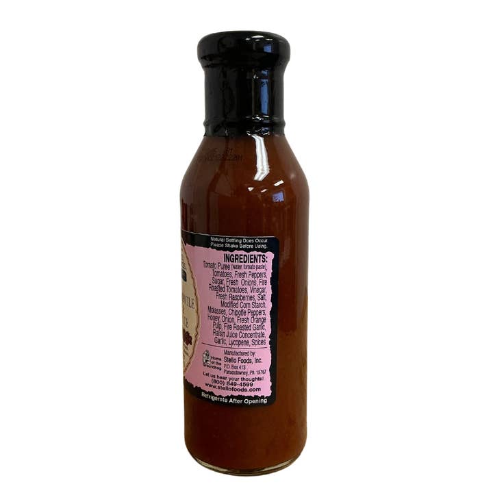 Stello Foods, Inc. - Wholesale Sauce - Stello Foods - Rosie's Raspberry Chipotle Marinade and Grilling Sauce 14 oz1