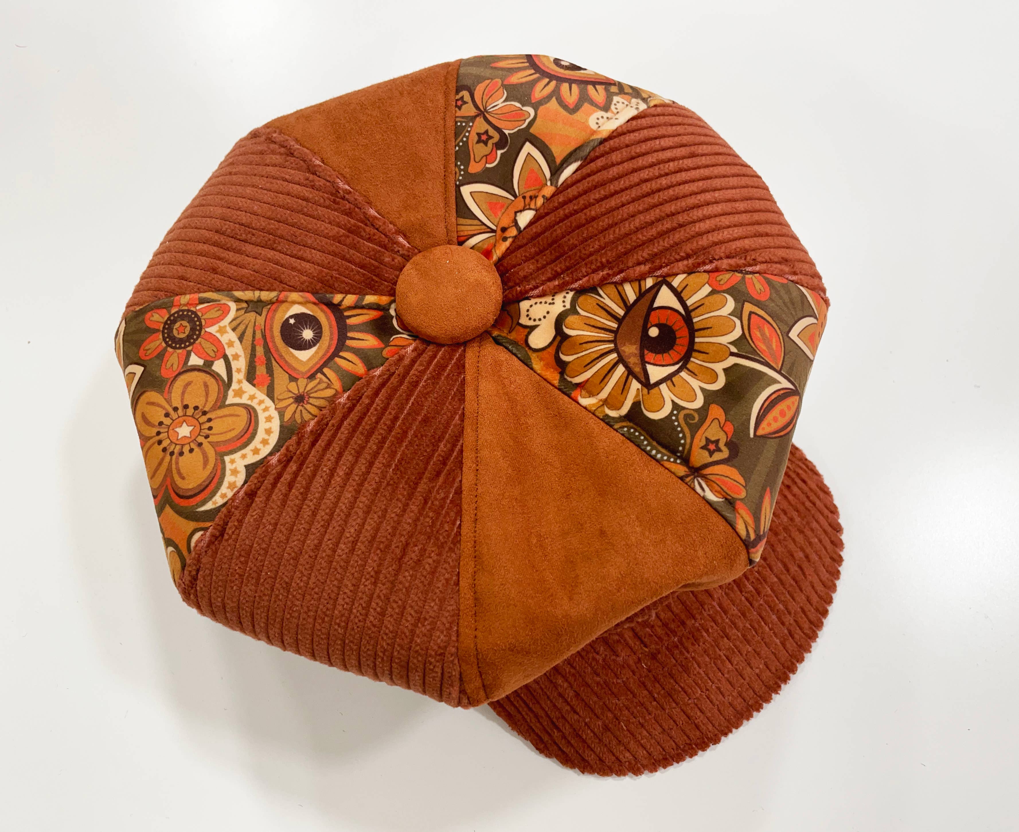 Stan and Gwyn – wholesale Newsboy/Schoolboy Hat - Dam – Baker pojke hatt, 60S platt mössa, De. Beatles Style Cap.6