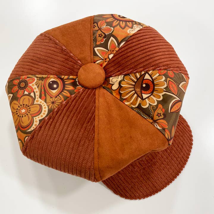 Stan and Gwyn – wholesale Newsboy/Schoolboy Hat - Dam – Baker pojke hatt, 60S platt mössa, De. Beatles Style Cap.6