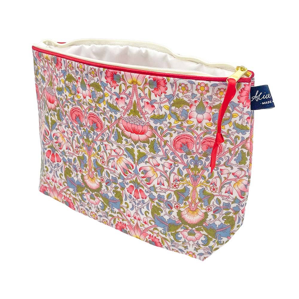 Alice Caroline - Vente Trousse de toilette – femme - Trousse de toilette Liberty Matte Lodden Wild Cherry | Cadeaux1