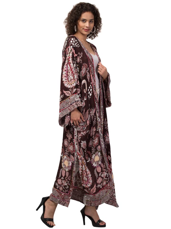 AYKA - Wholesale Kimono - Women's - Cedar Star Thick Stitch Kimono Jacket