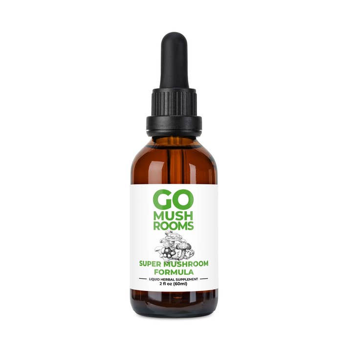 GO Mushrooms - Wholesale Tincture - SUPER MUSHROOM0