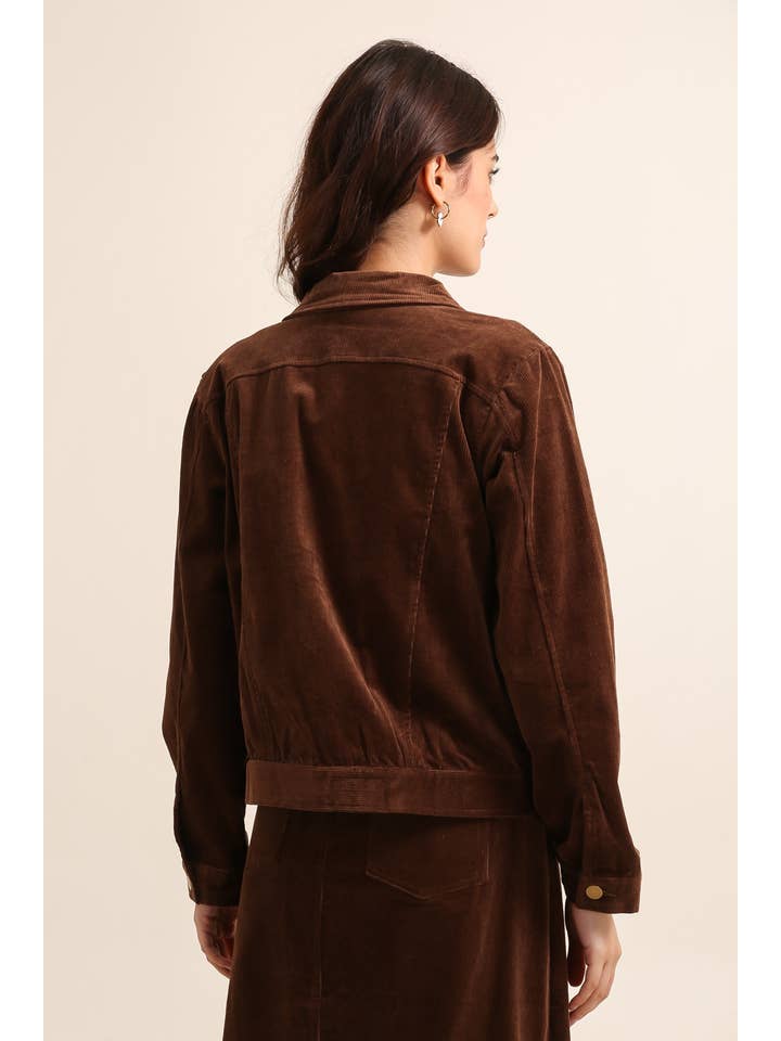 Daphnea - Wholesale Jacket - Women's - 5536 VELVET JACKET4