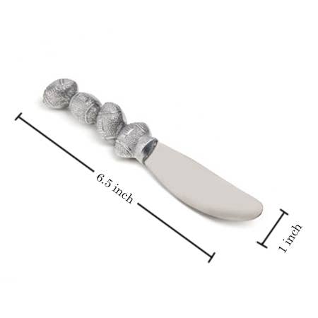 India Handicrafts Inc - Wholesale Cheese Spreader - 24-Football Spreader