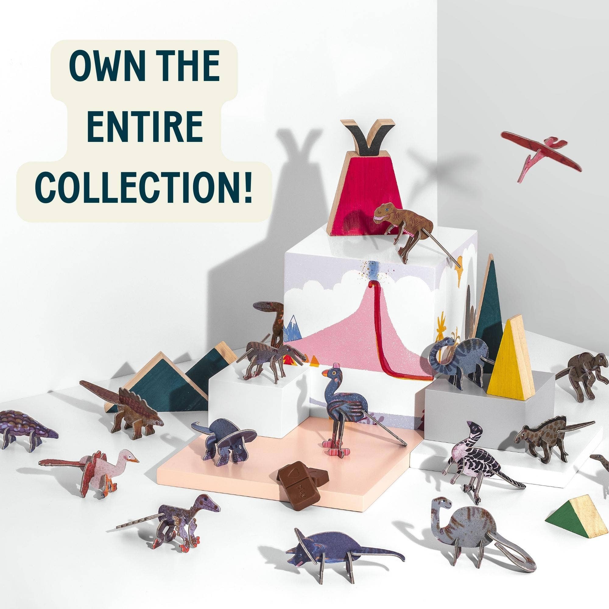 PLAYin CHOC – wholesale Chocolate box – ToyChoc Box® DiNOSAURS GiFT SET4