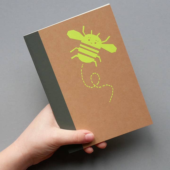 Cuaderno impreso a mano de abeja para venta al por mayor de Bella + Phoenix