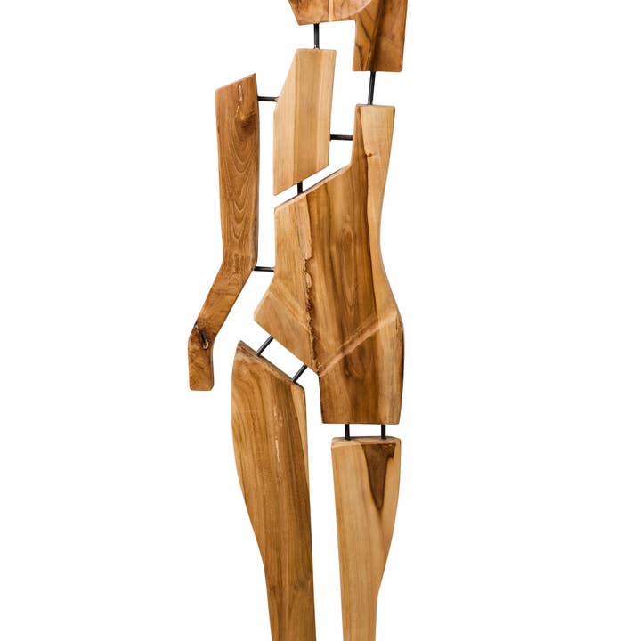 BROWN Tectona - Woman's Sculpture for wholesale on Faire