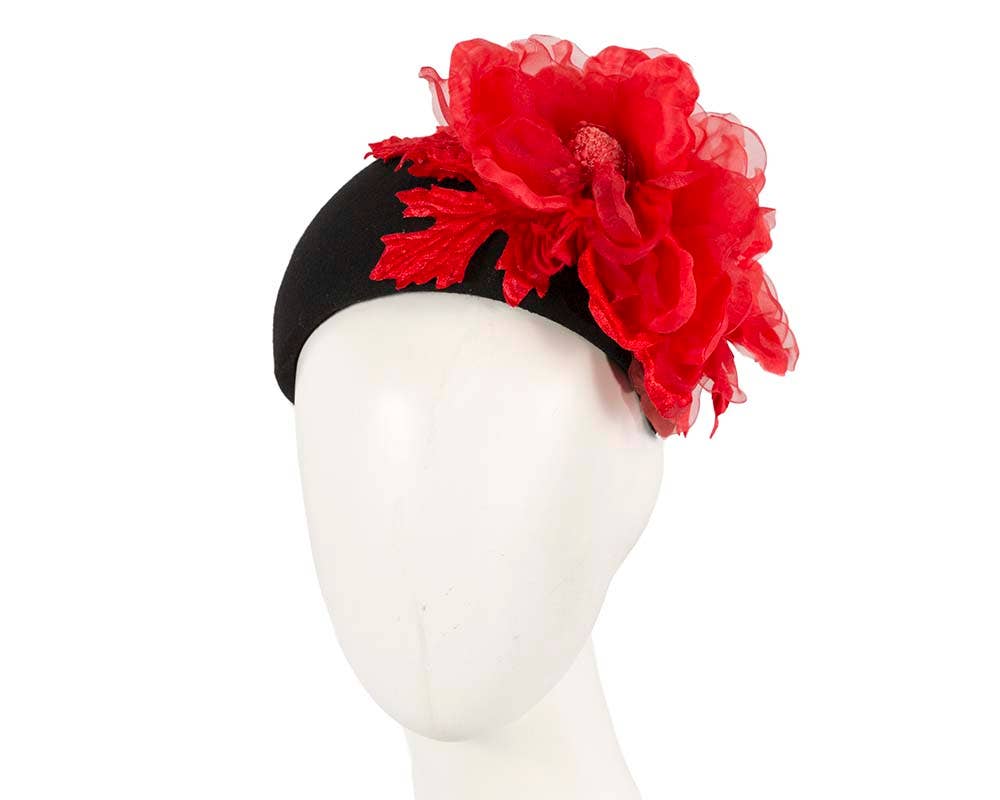Max Alexander by Cupids Millinery Melbourne - Vendita all'ingrosso Fascinator - Donna - Cerchietto largo con fiore in seta9