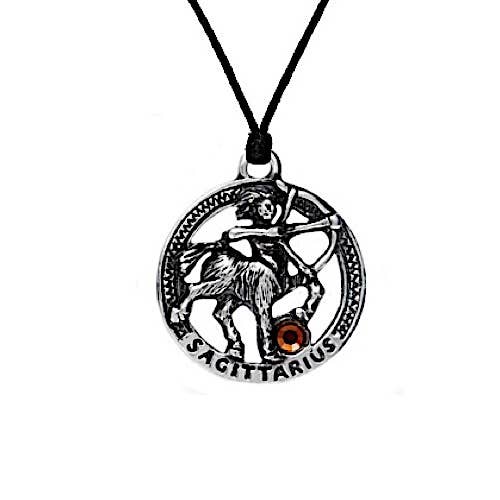 Myth & Magik - Silver Jewellery Cavern Wholesale - Wholesale Pendant/Charm Necklace -  Pewter Sagittarius Zodiac Necklace Astrology Gift (USA-DDP)3