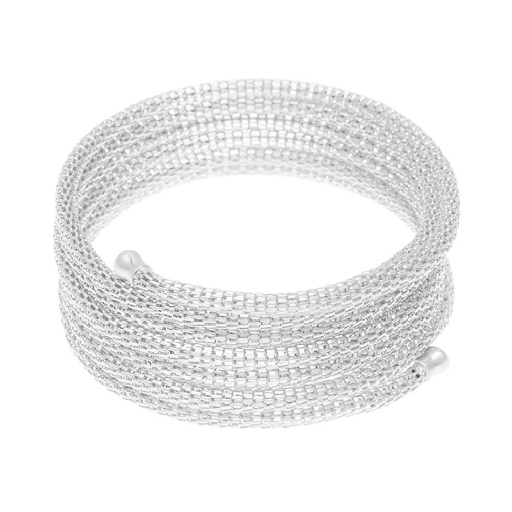 Sensibling Corp. - Wholesale Bangle Bracelet - Metal Coil Bracelet5