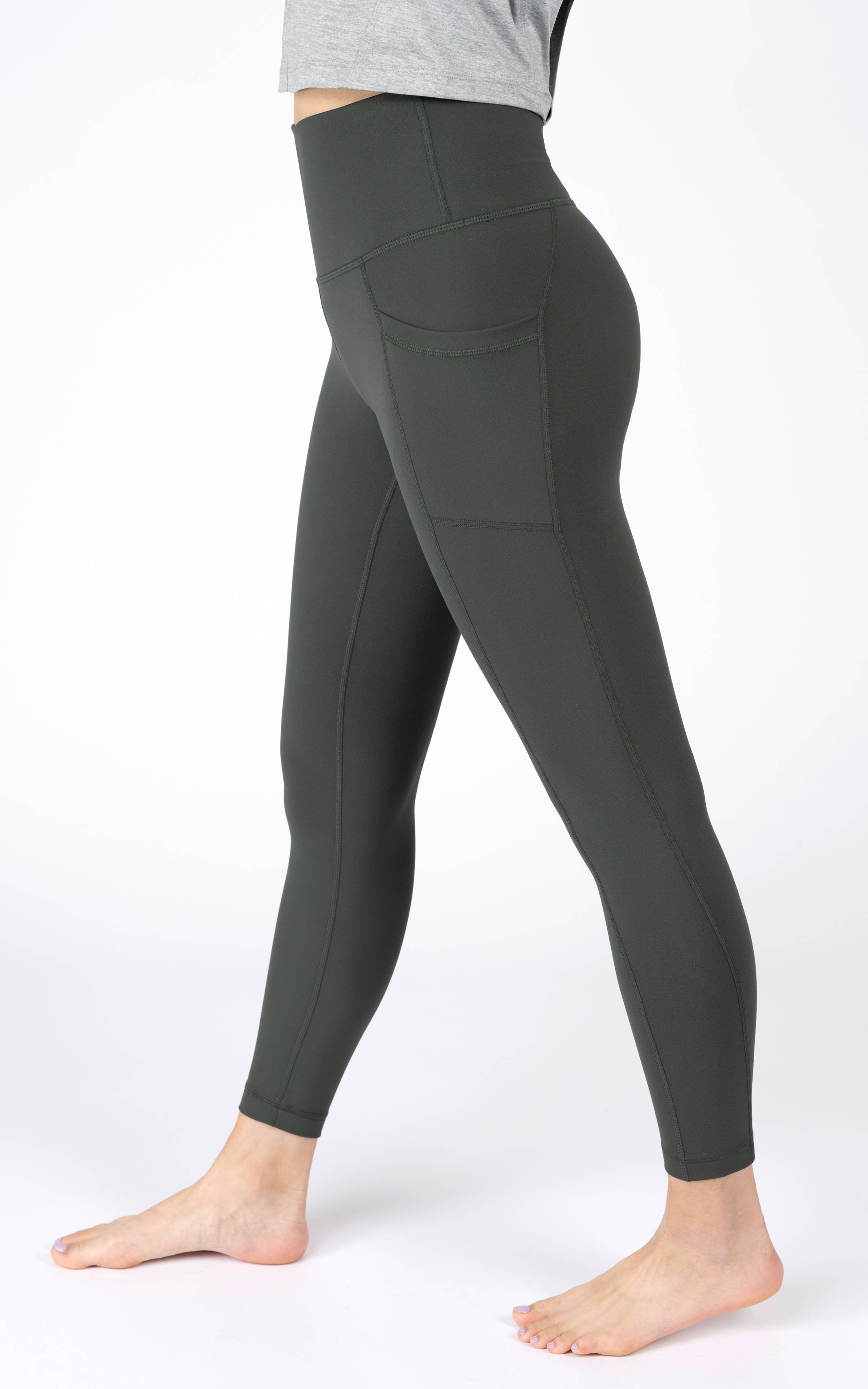 90 Degree by Reflex & Yogalicious – wholesale Athletic/lounge leggings – Women's – 90 Degree by Reflex - Women's Side Pocket Ankle Leggings14