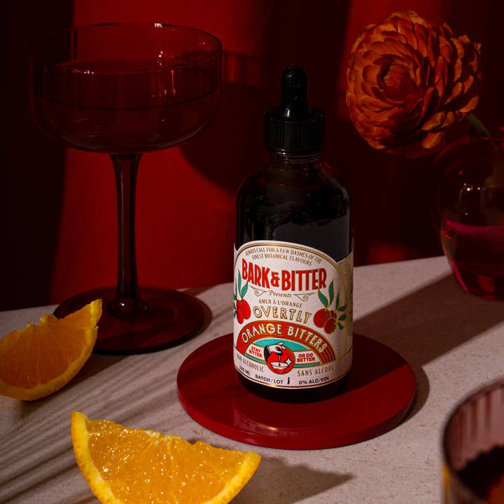 Bark & Bitter - Wholesale Bitters - Overtly Orange Non-Alcoholic Bitters (4oz)1