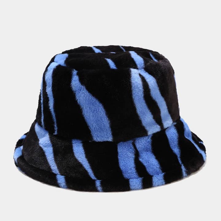 Dipped Shop - Wholesale Bucket Hat - Women's - Contrast Color Stripe Thicken Bucket Hats DPBH0313