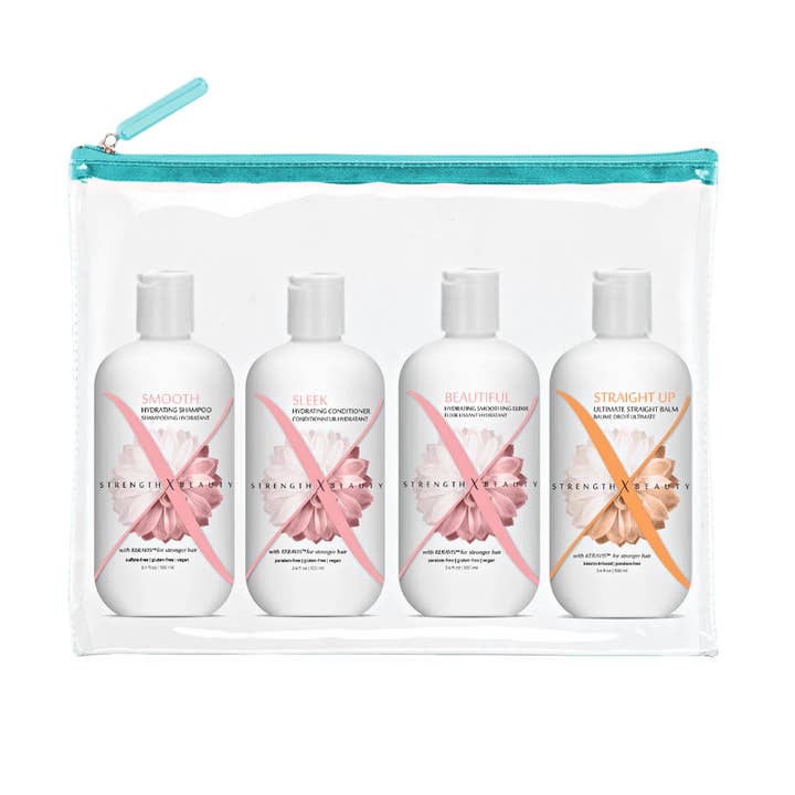 4 Pc. Straightening Kit | Thick, Coarse or Curly Hair for wholesale by Strength x Beauty