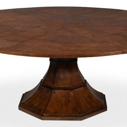 LOOMLAN - Wholesale Side Table - Giselle Jupe Extendable Wooden Dining Table29