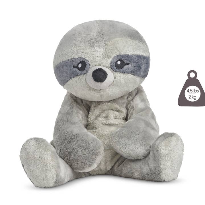 Hugimals | Sloth - Weighted Toy | Emotional Support Plush for wholesale by PJM Distributions Inc
