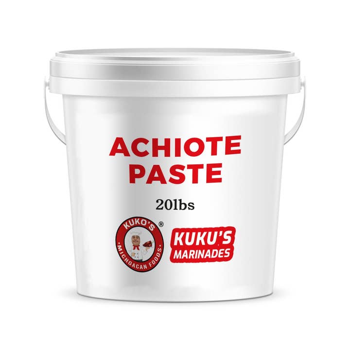 Kuko's adobos marinade sauce and seasoning – Engroshandel Chilipasta – Achiote Annatto pasta marinade 20 kg3