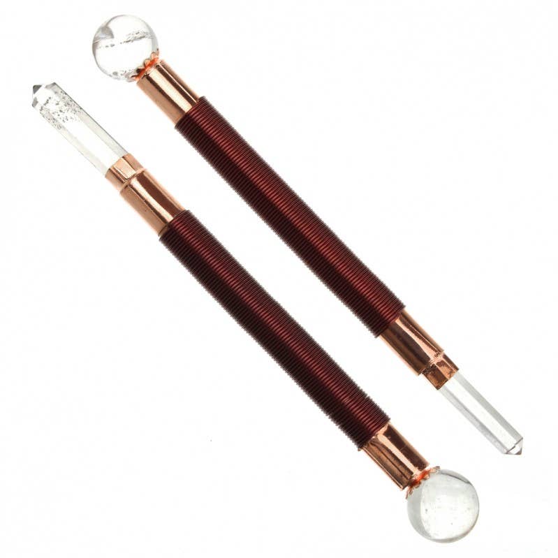 UniArt - Wholesale Spiritual Stone/Crystal - Copper and quartz power wand1