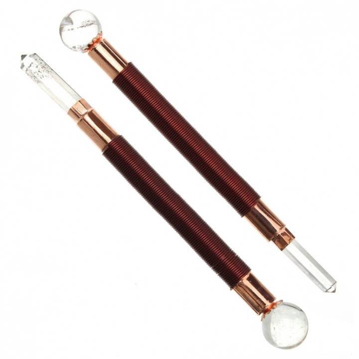 UniArt - Wholesale Spiritual Stone/Crystal - Copper and quartz power wand1