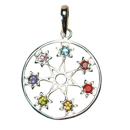 Chakra Fairy Star Septagram Pendant for wholesale by Esprit Creations