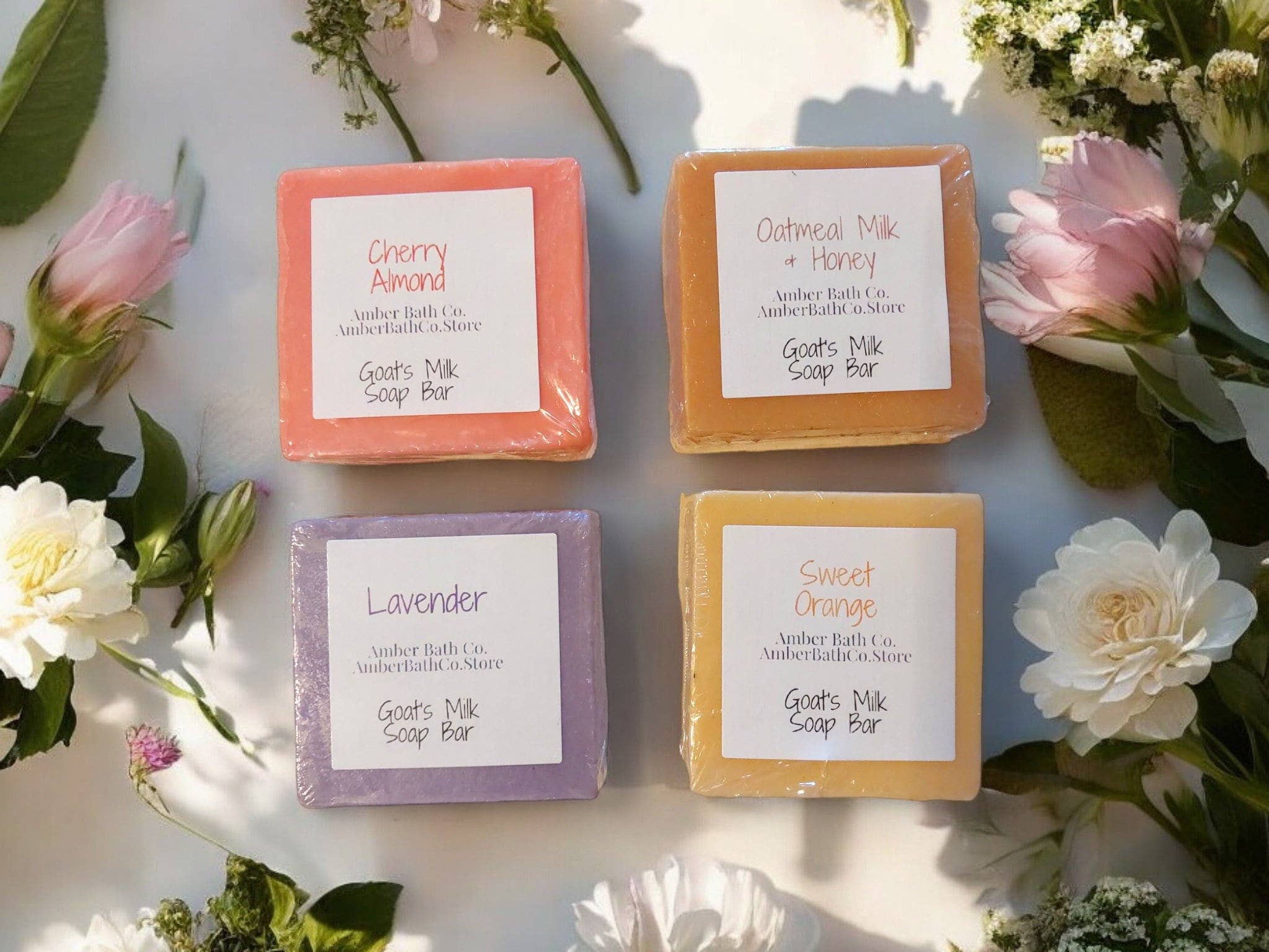 Amber Bath Co - Wholesale Bar Soap - Goat's Milk Soap Bars | 50 Scents1