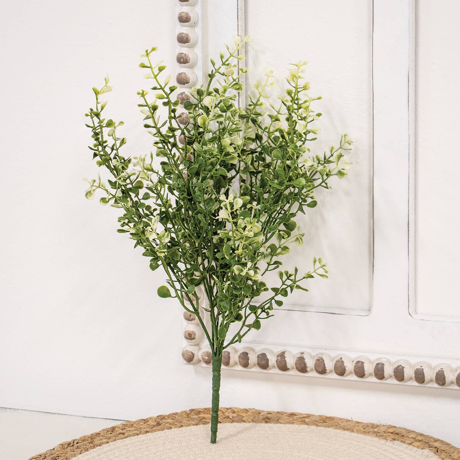 Col House Designs - Wholesale Artificial Plant - Cream Tipped Baby's Grass Bush - 14"1