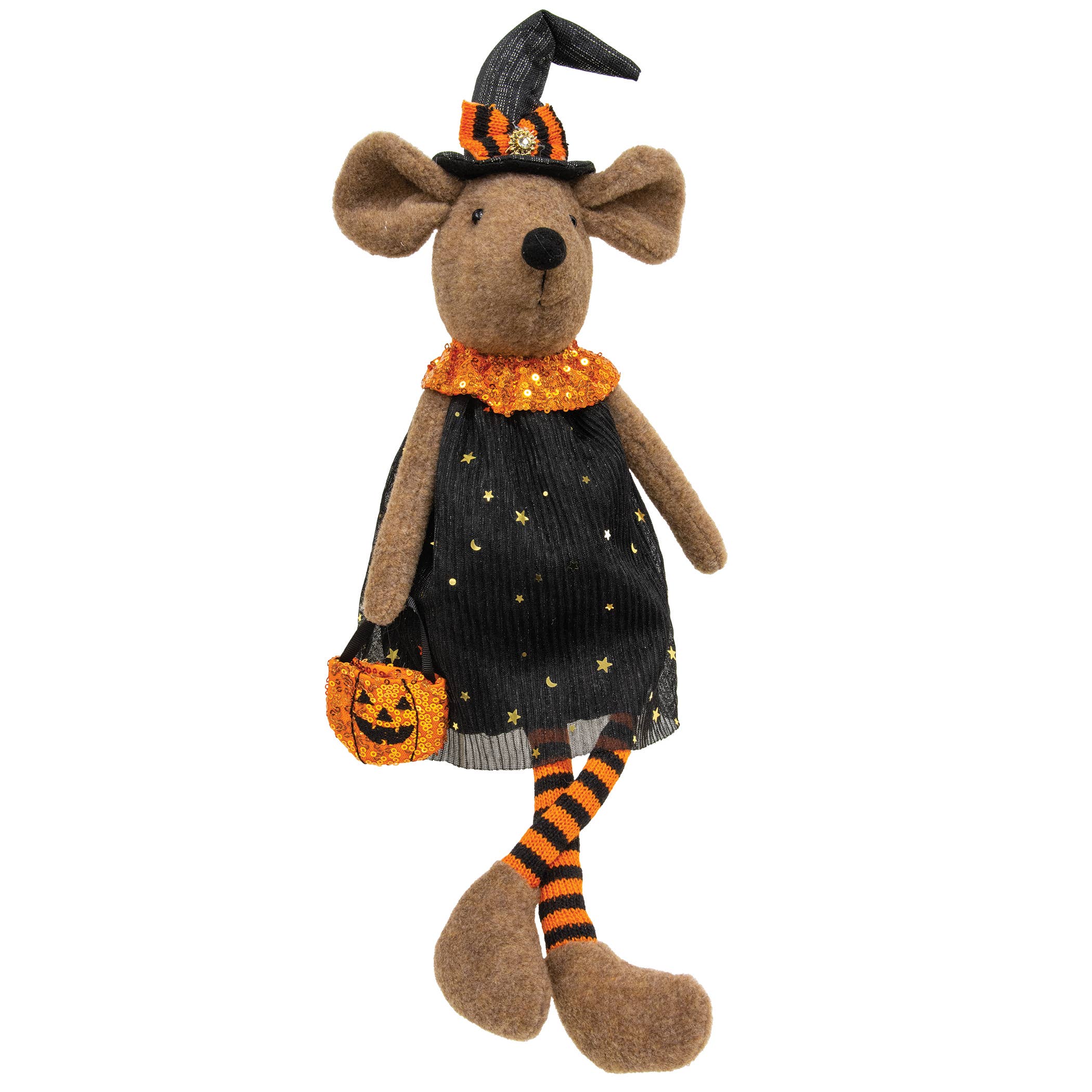Bright Ideas - Wholesale Decorative Tabletop Object - Trick or Treat Dangle Leg Mouse0