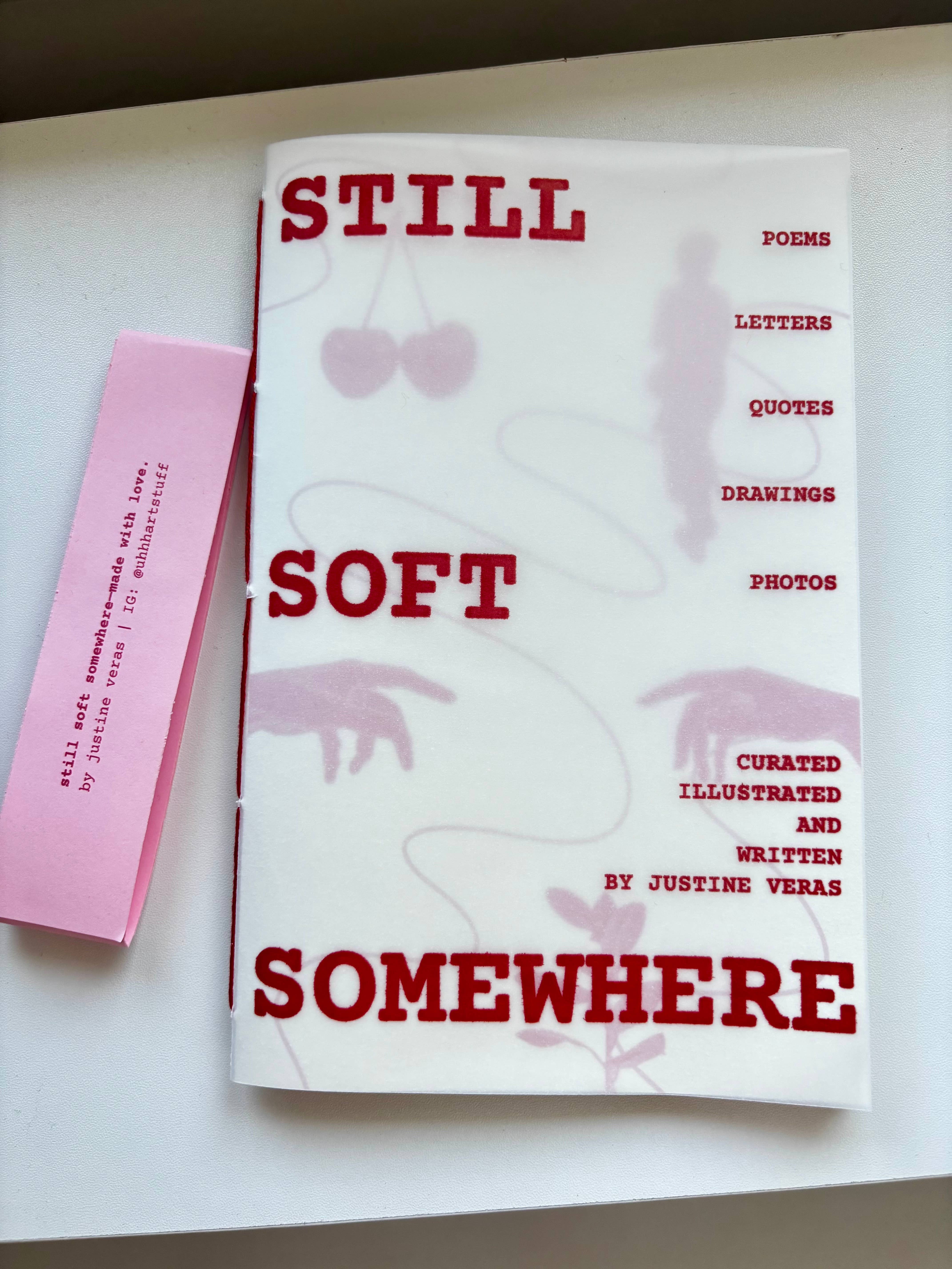 UNFOLDZinesandArt – Großhandel Zeitschrift – Noch irgendwo weich - Pergament Halbseitiges Zine, Coquette8