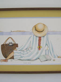 Lighthouse Beach Giclee for wholesale by Susan Branch Studios