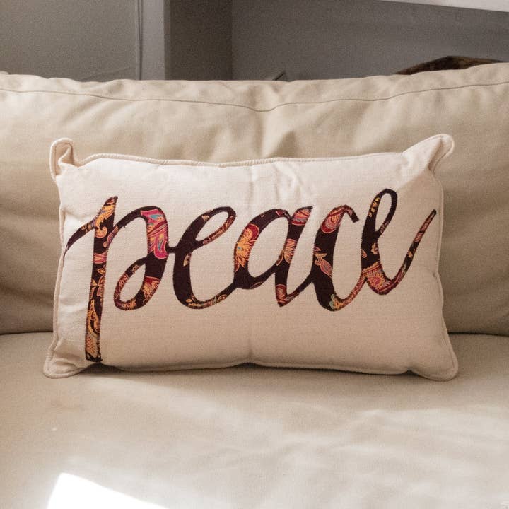 Peace Pillow for wholesale by Amani ya Juu