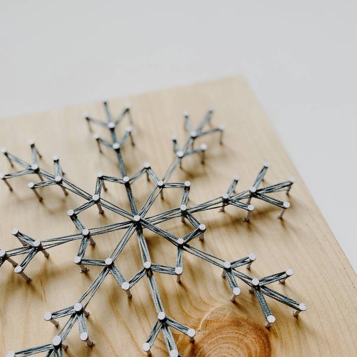 Knot Really Art - Wholesale Doe-het-zelf-knutselset - Sneeuwvlok DIY-tekenset voor snaarkunst3