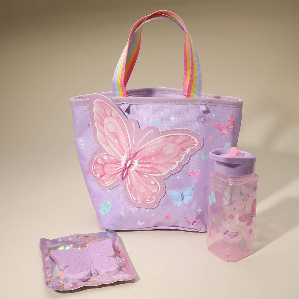 Sensibling Corp. - Wholesale Lunch Bag/Box - Kids - 3PCS - HOT FOCUS Kids Strawberry Lunch Essentials5