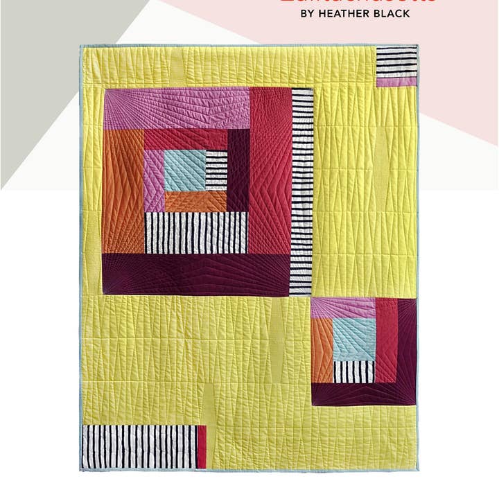 Quiltachusetts – Großhandel Oberflächenmuster-Design – Citrus Play Quiltmuster1