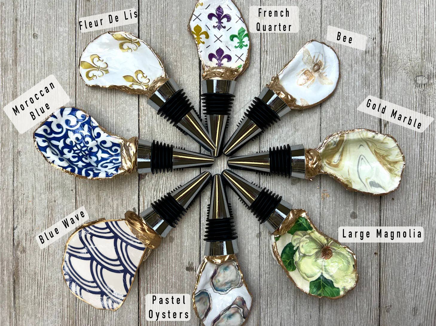 Ten Twenty Six Designs - Wholesale Wine Stopper - Oyster Wine Stopper2