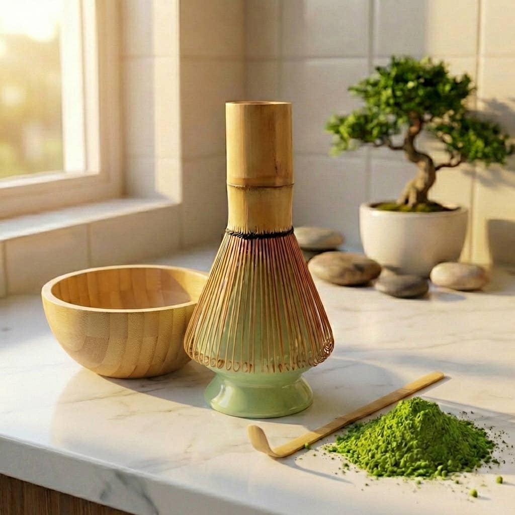 Bamboo Switch - Wholesale Whisk - Handmade Bamboo Matcha Spoon Scraper3