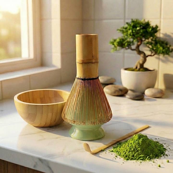 Bamboo Switch - Wholesale Whisk - Handmade Bamboo Matcha Spoon Scraper3
