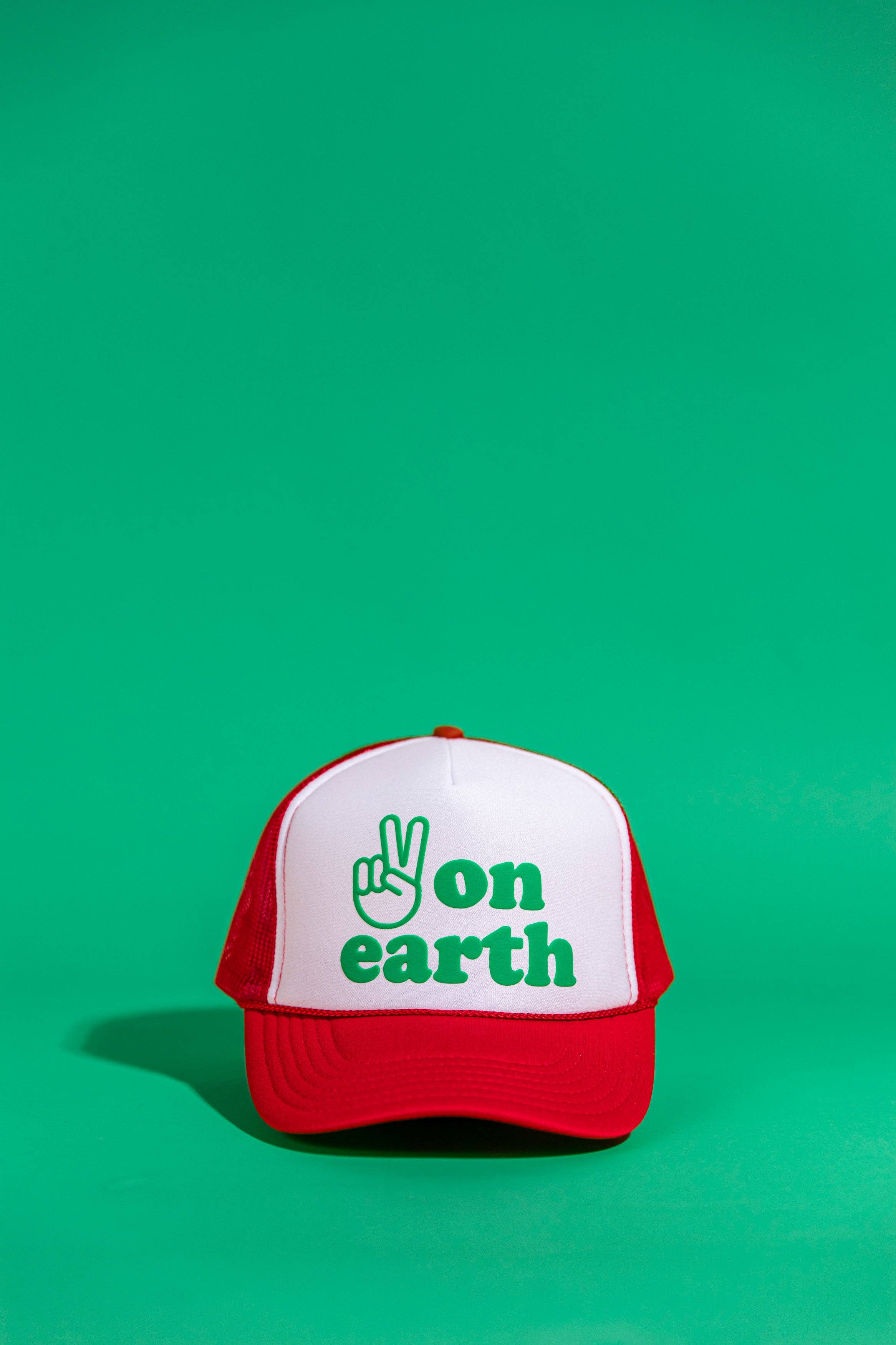 Ascot + Hart - Wholesale Trucker Hat - Women's - Peace on Earth Trucker1
